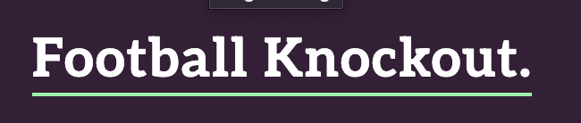 Football Knockout screenshot